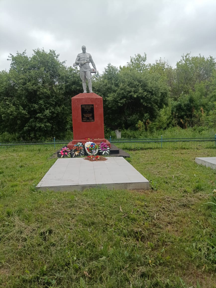 Братская могила 8 Советских воинов, погибших в боях с фашистскими захватчиками